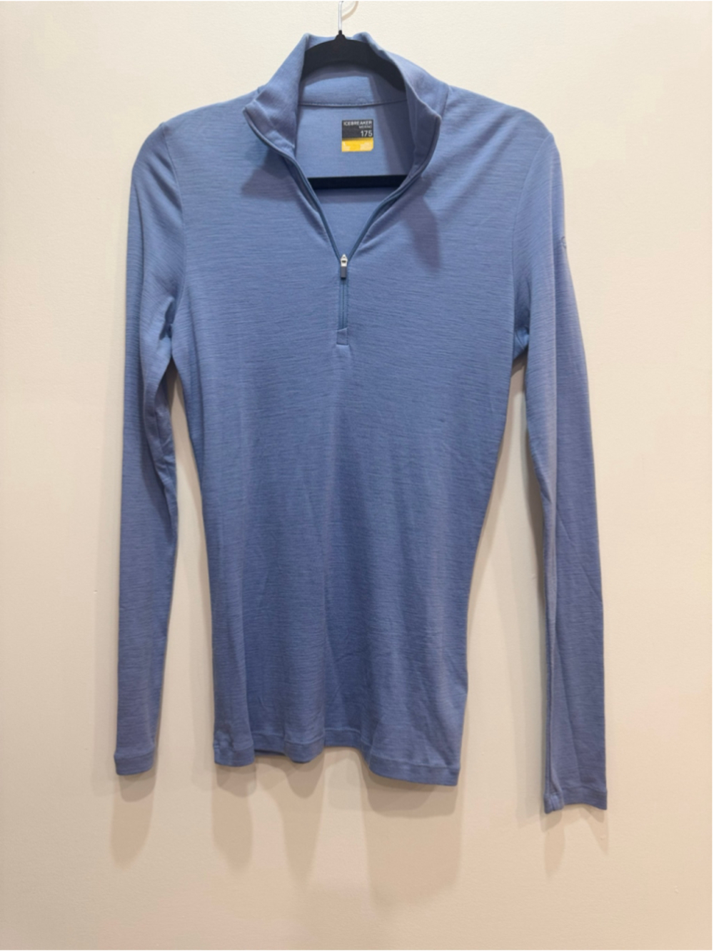 Icebreaker Merino 175 Long Sleeve Half Zip Baselayer L Outdoors Granola Hiking